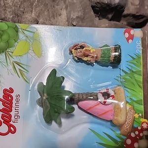 SALE⚡️ALOHA 2-PIECE  FAIRY GARDEN PLANT DECOR